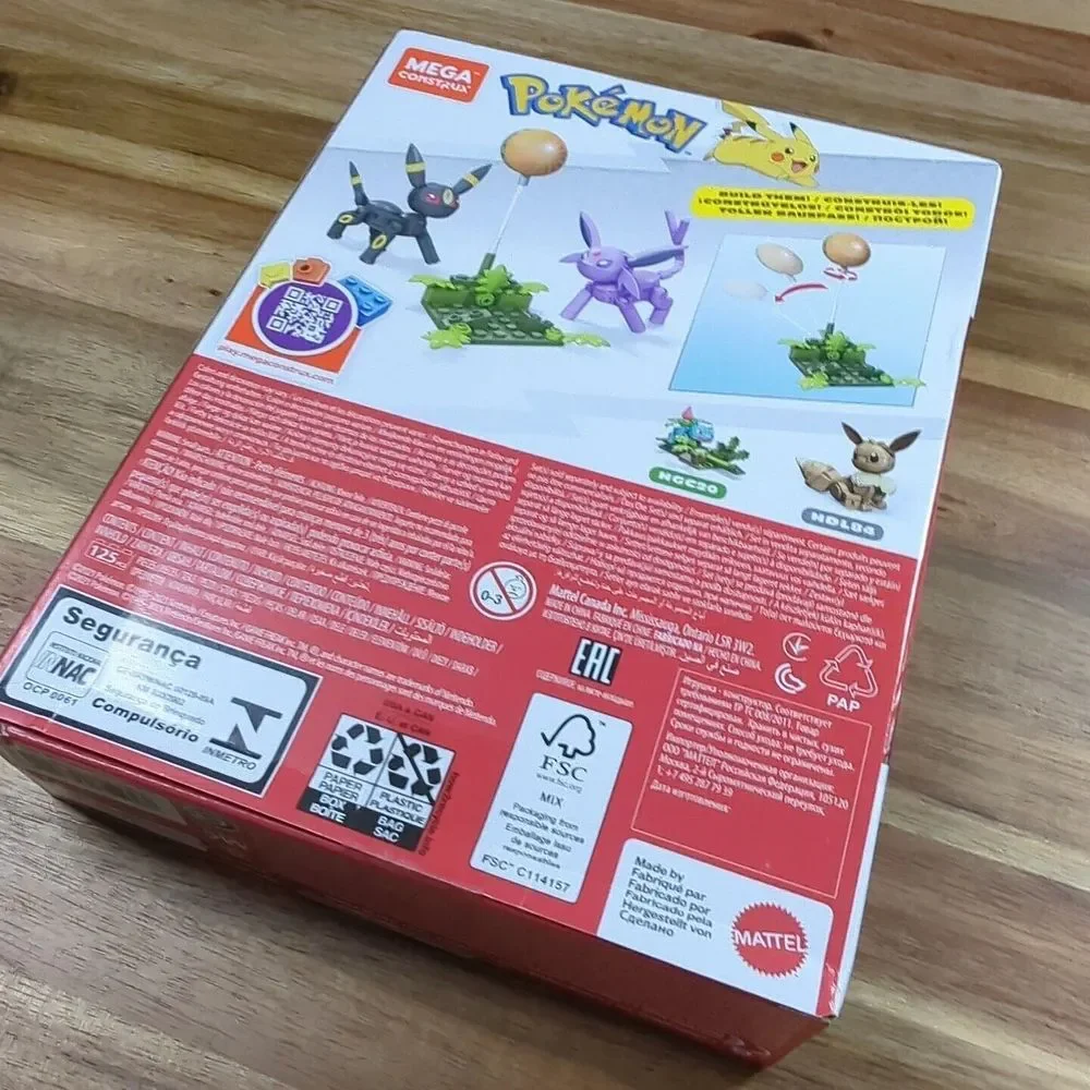 MEGA Construx - Pokemon Buildable Figures‎ - UMBREON & ESPEON (125 Pieces)